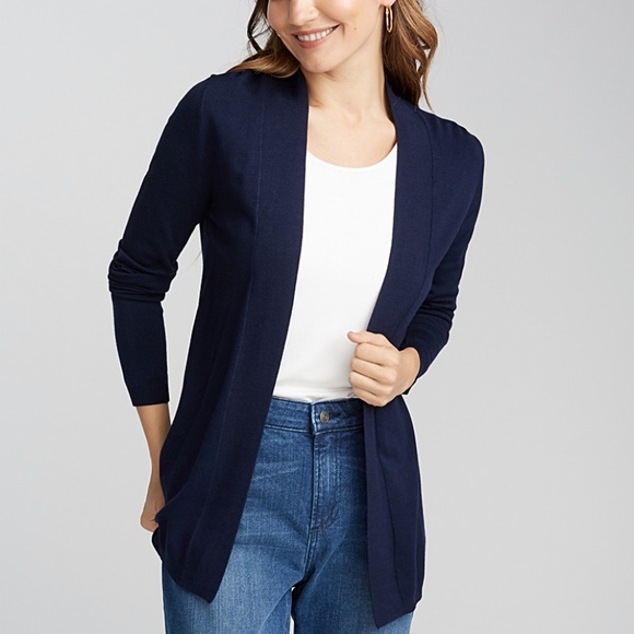 Blush Contemporaine Minimalist Open Cardigan - Picture 10 of 11